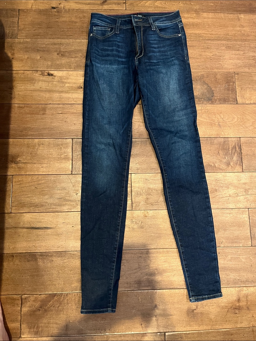 Women's Dark Indigo High-Rise Skinny Jeans